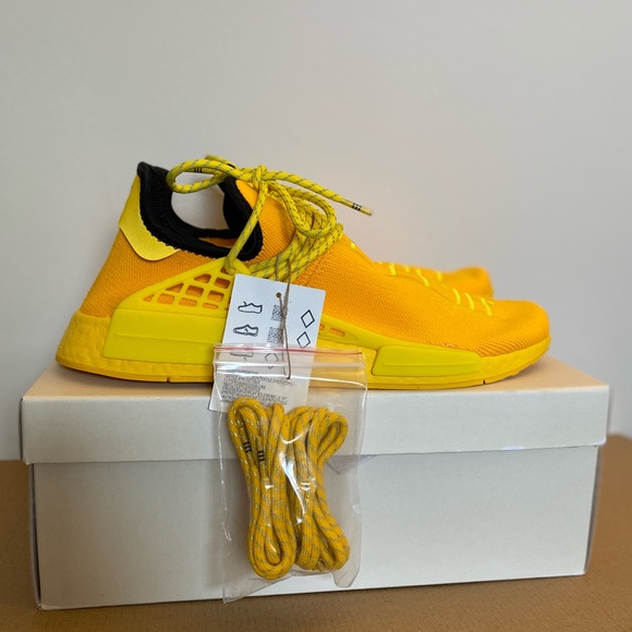 Adidas Pharrell NMD Hu - Yellow - Picture 12 of 13